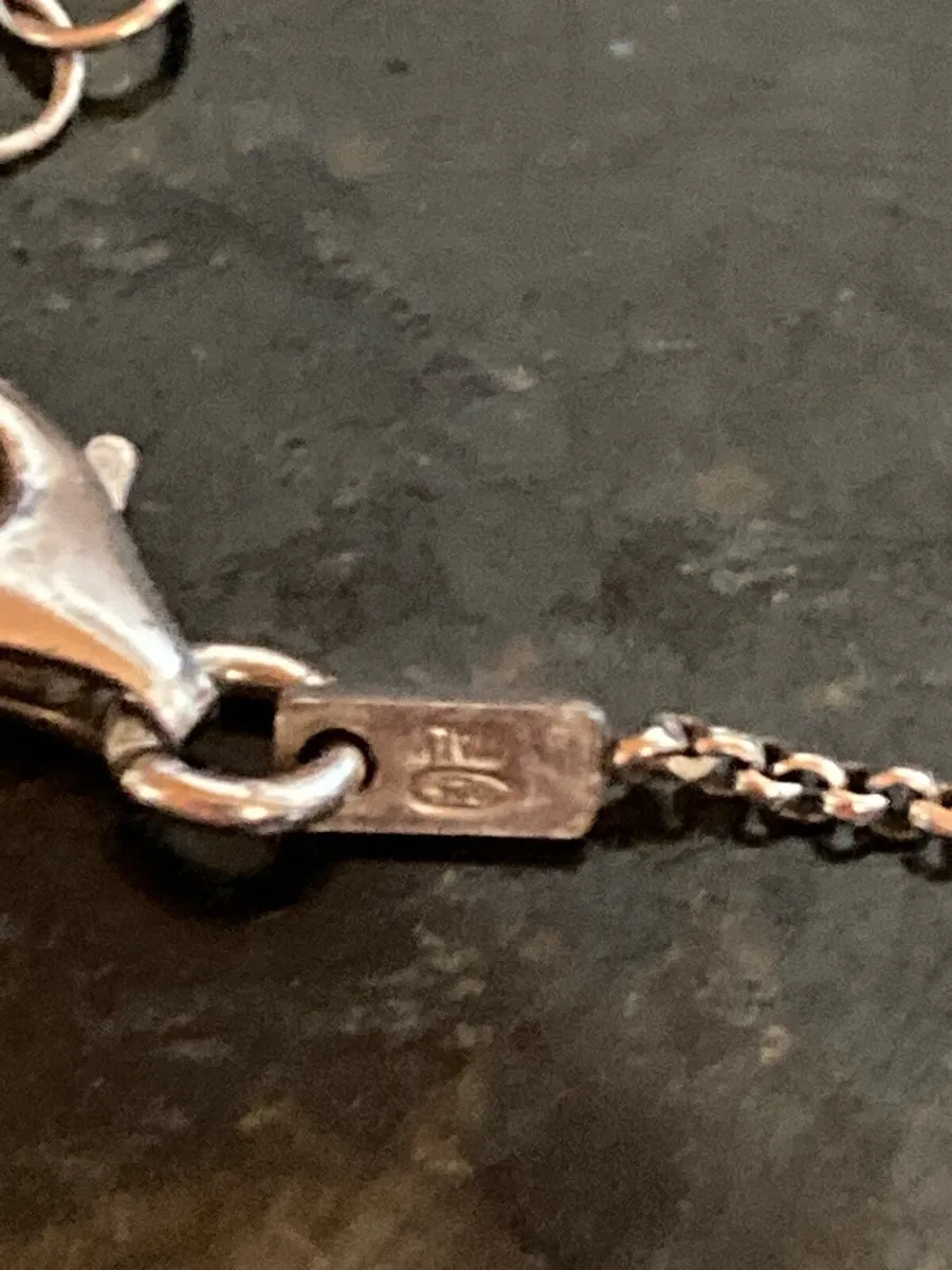 Sterling Silver chain and pendant - Image 4