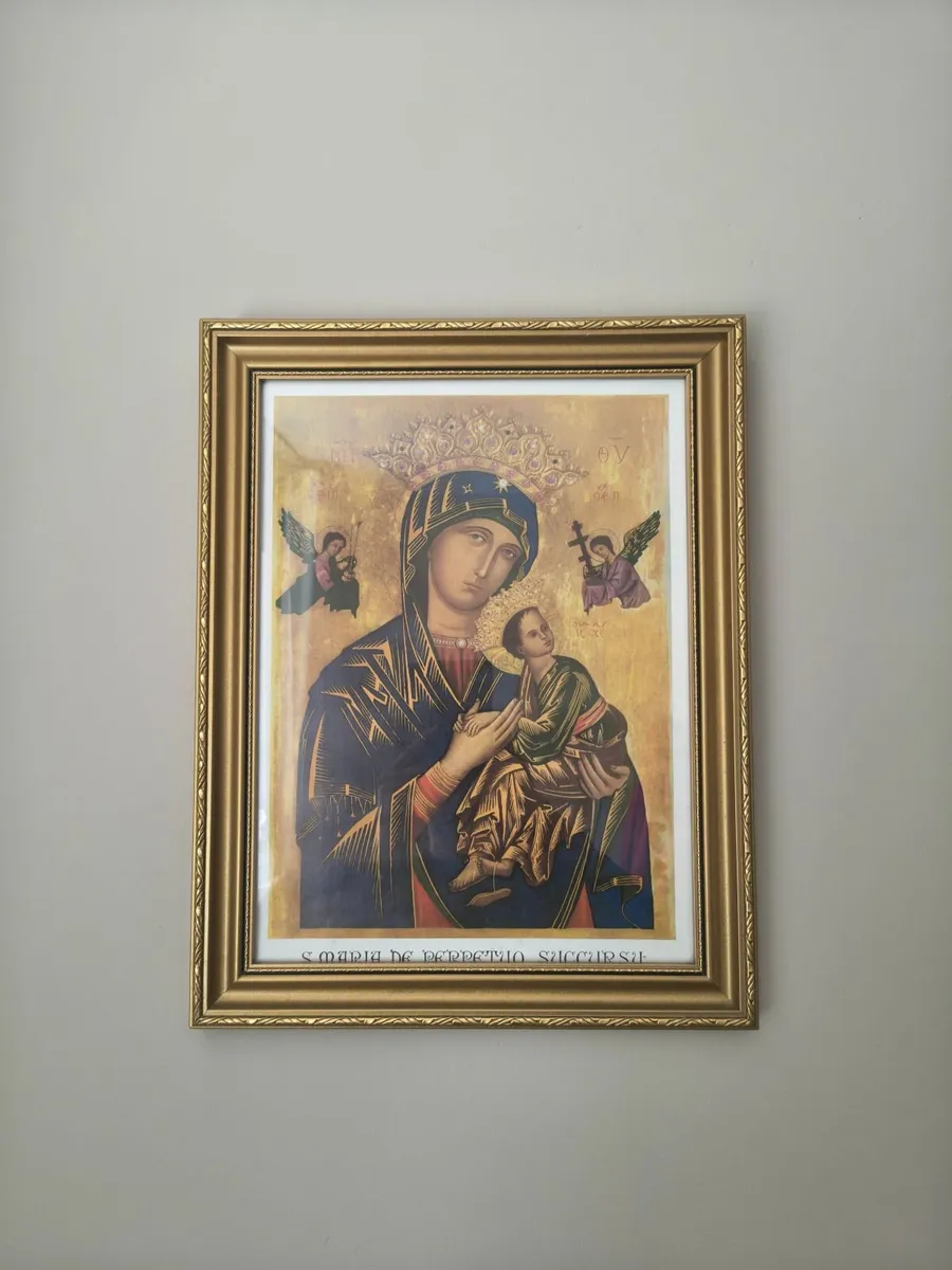 Framed Picture Our Mother of Perpetual Succour - Image 1