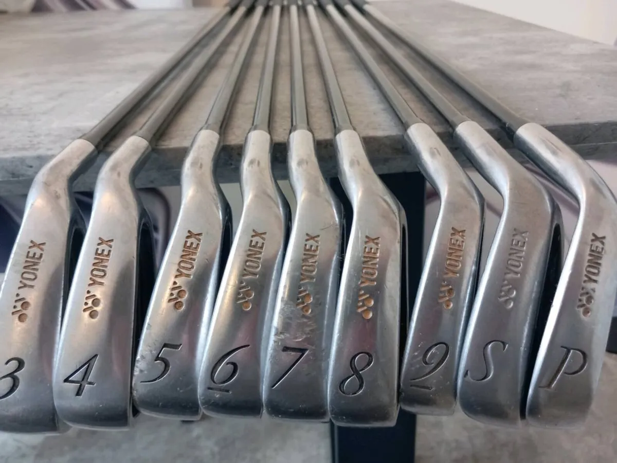 Yonex regular golf irons.  Right handed clubs - Image 4