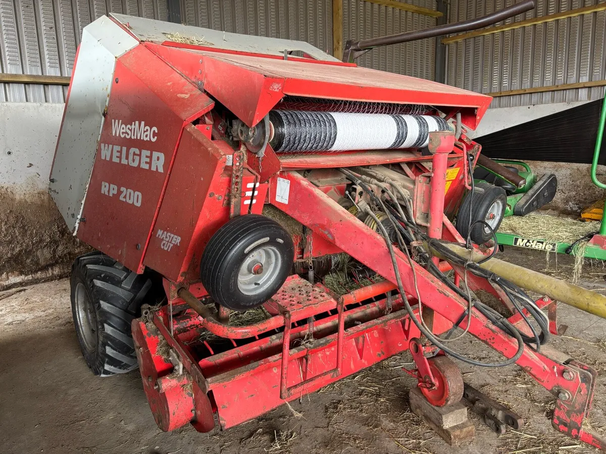 Welger RP200 master cut baler - Image 3