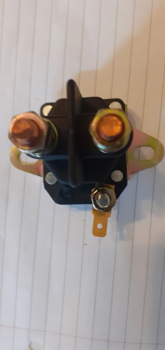 Solenoid switch fits any ride on mower - Image 2