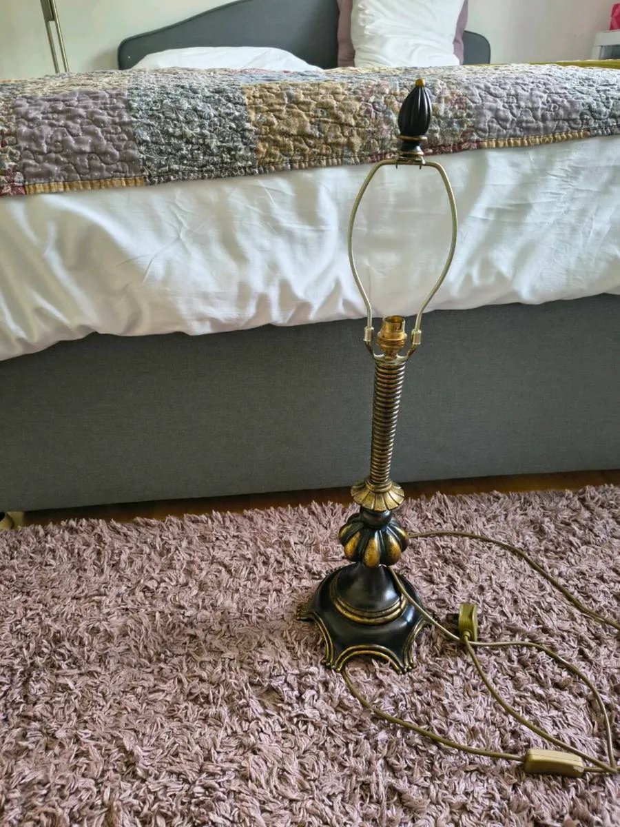 Brass lamp  stand - Image 2