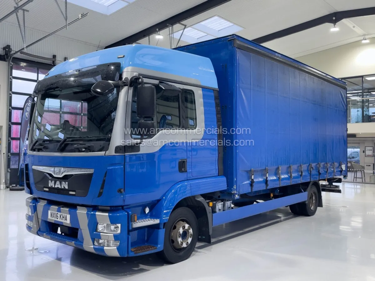 2016 MAN TGL 8.220 CURTAINSIDER - Image 3
