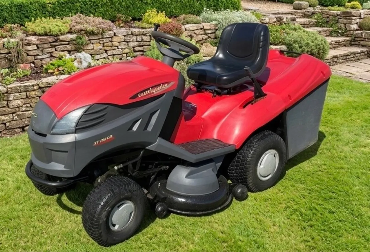 ONE OWNER  18 HP CASTLEGARDEN MOWER - Image 1