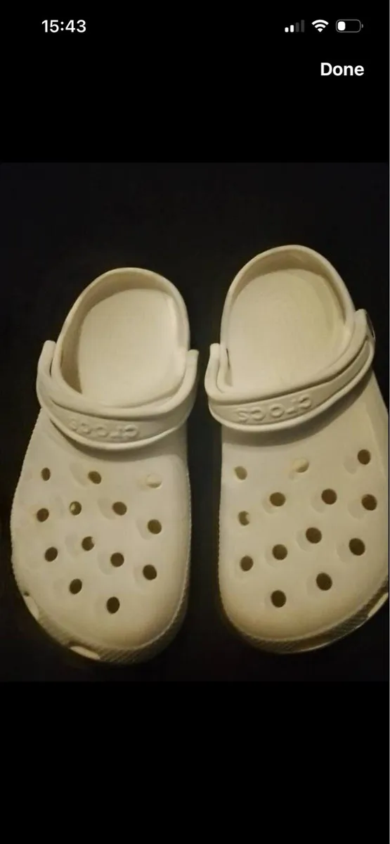 White mens crocs - Image 1