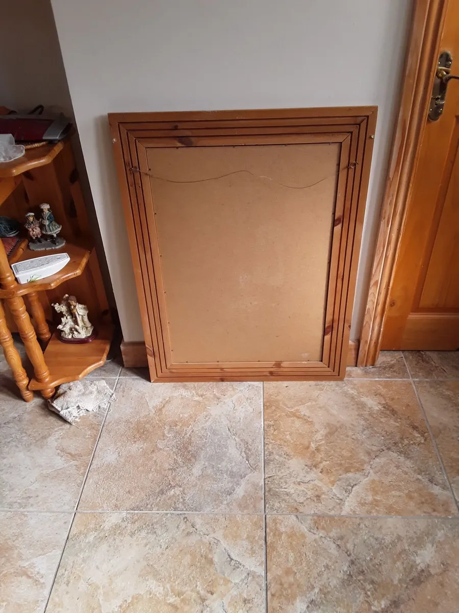 Lovely large mirror letterette frame - Image 2