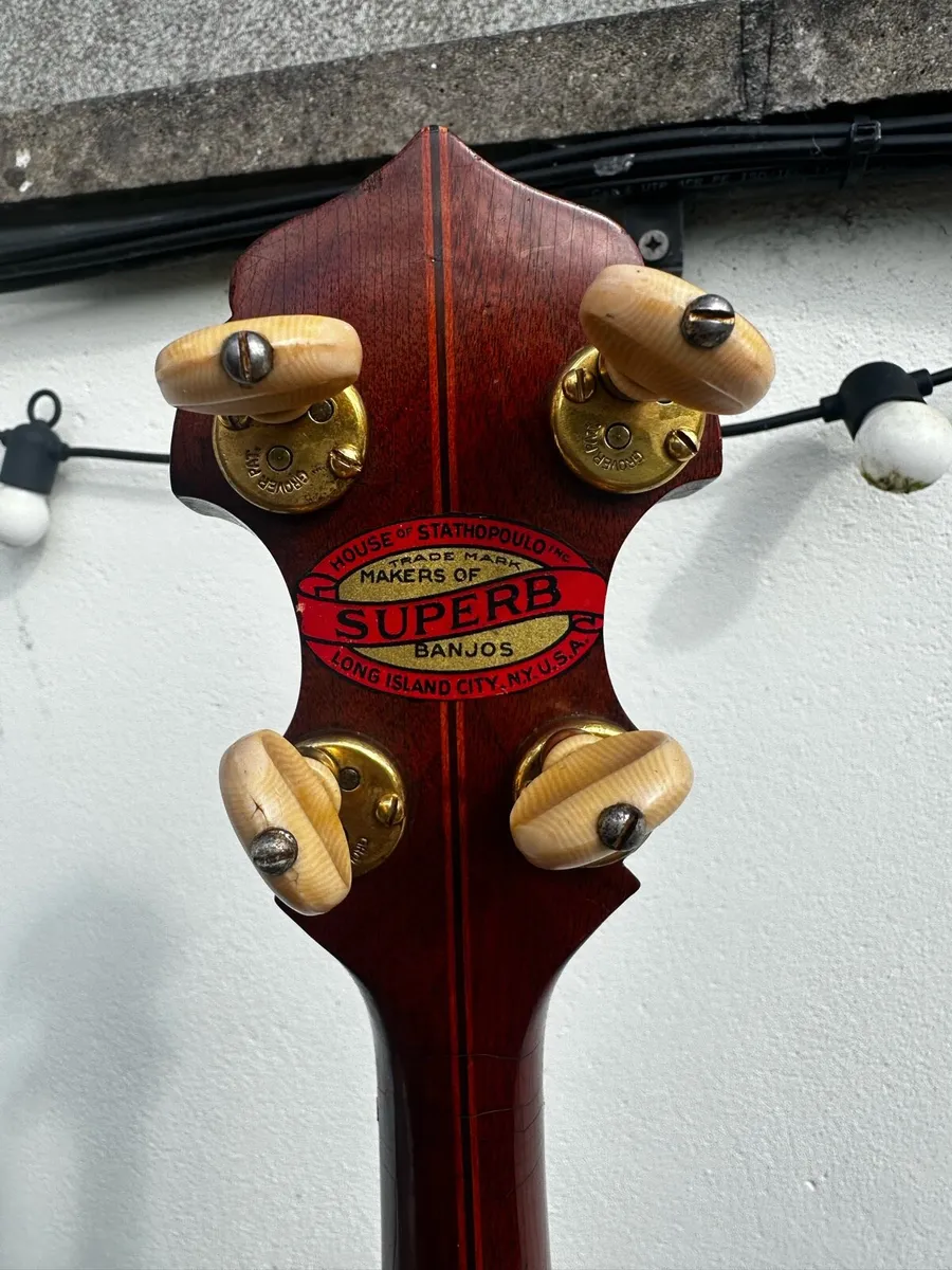 Epiphone Superb Professional Tenor Banjo - Image 1