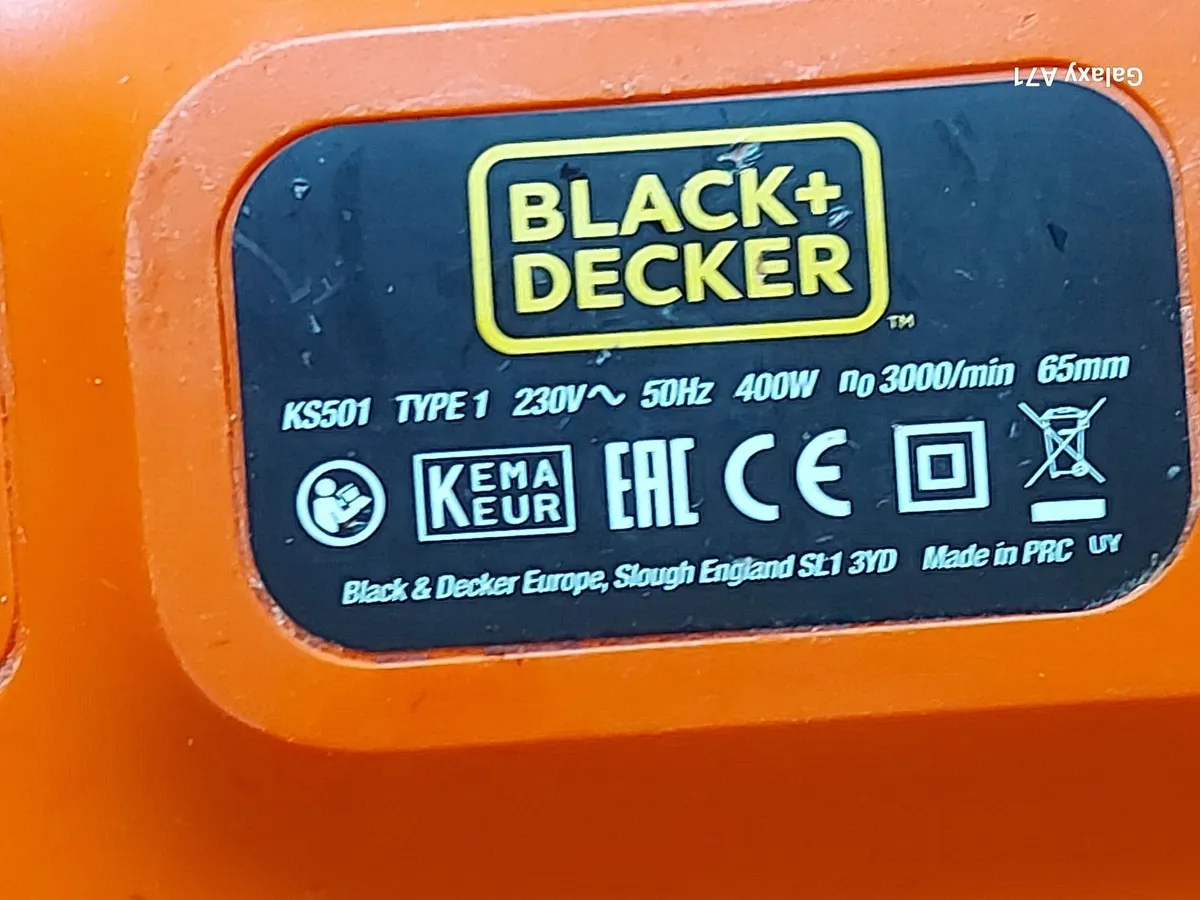 Black & Decker KS501 Compact Jigsaw - Image 4