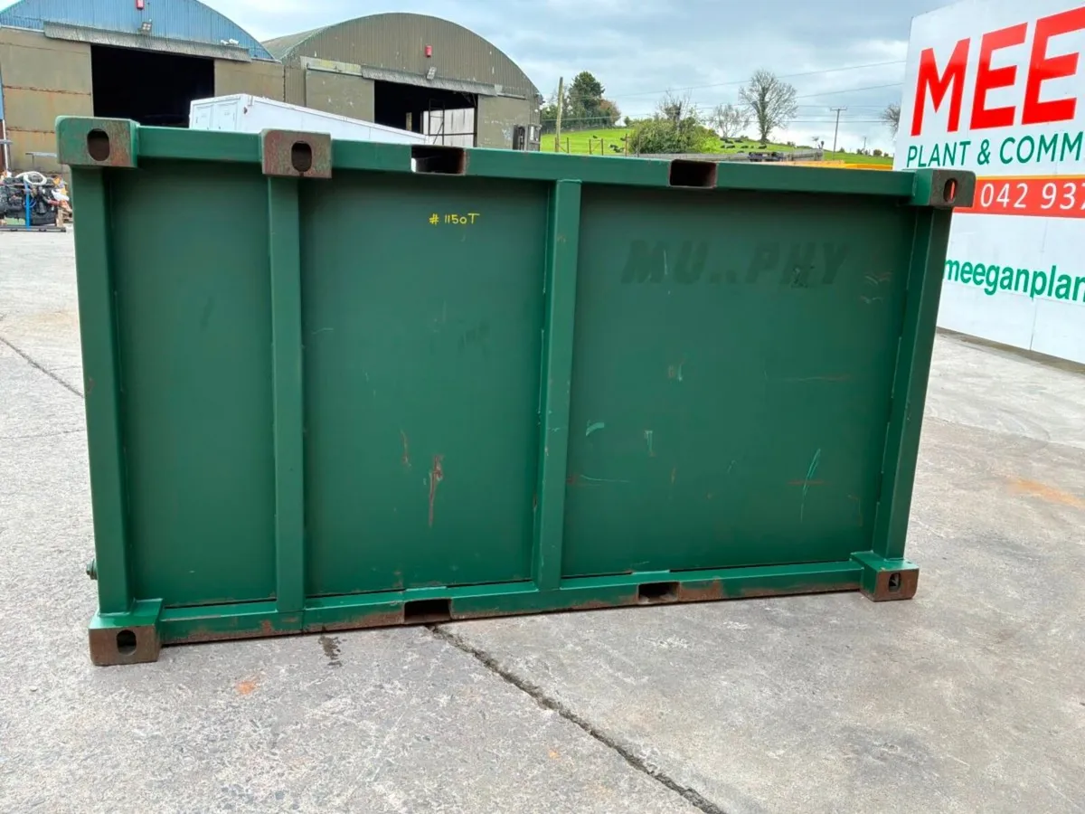 3000lts STEEL EFFLUENT STORAGE TANK.......1150t. - Image 2