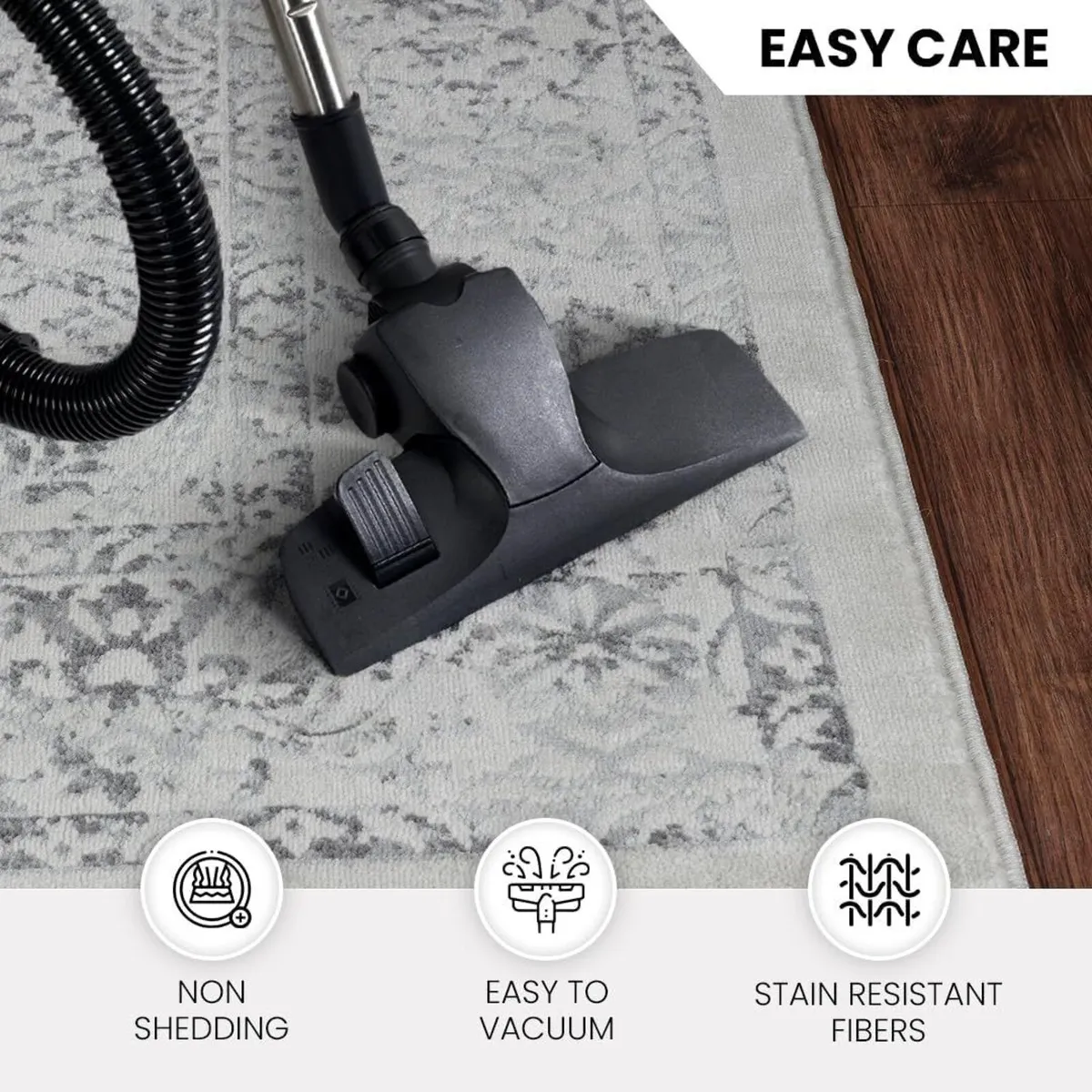 London Vintage Rug - Area Rugs Living Room - Image 2