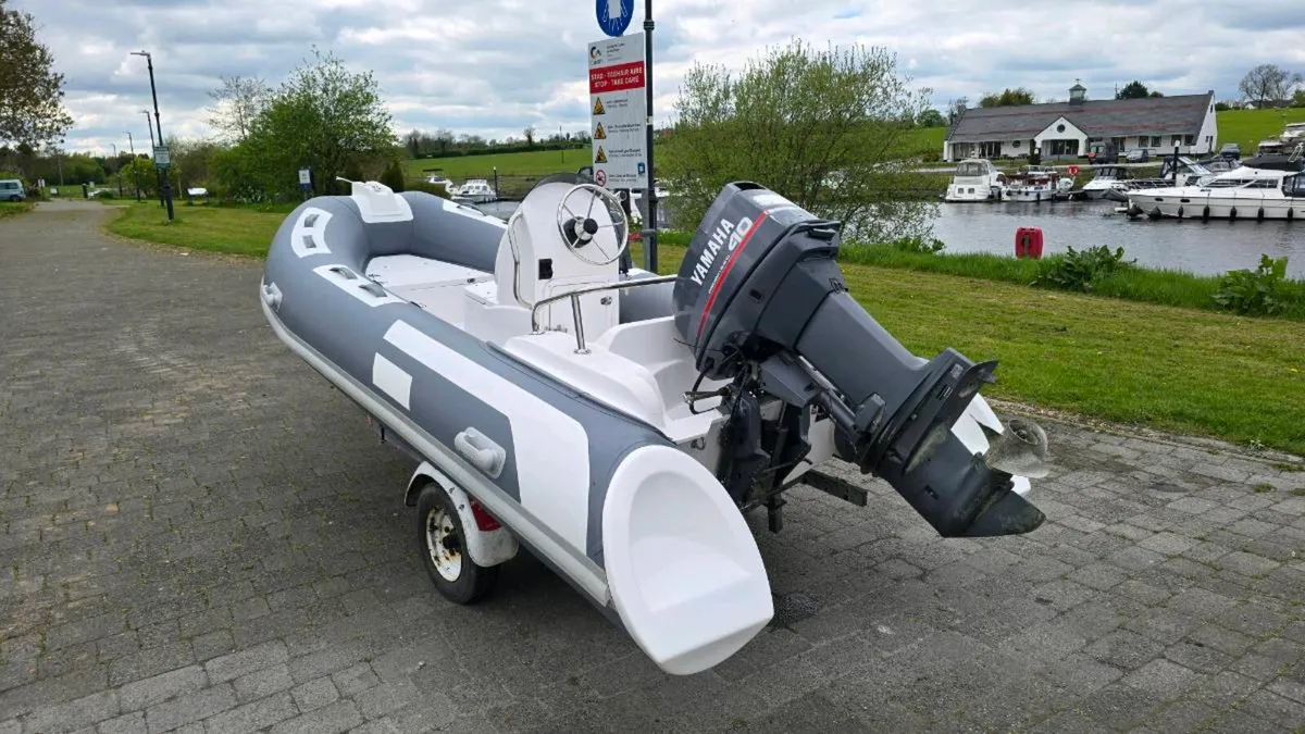 Brand NEW RIB / TENDER WITH YAMAHA 40HP - Image 1