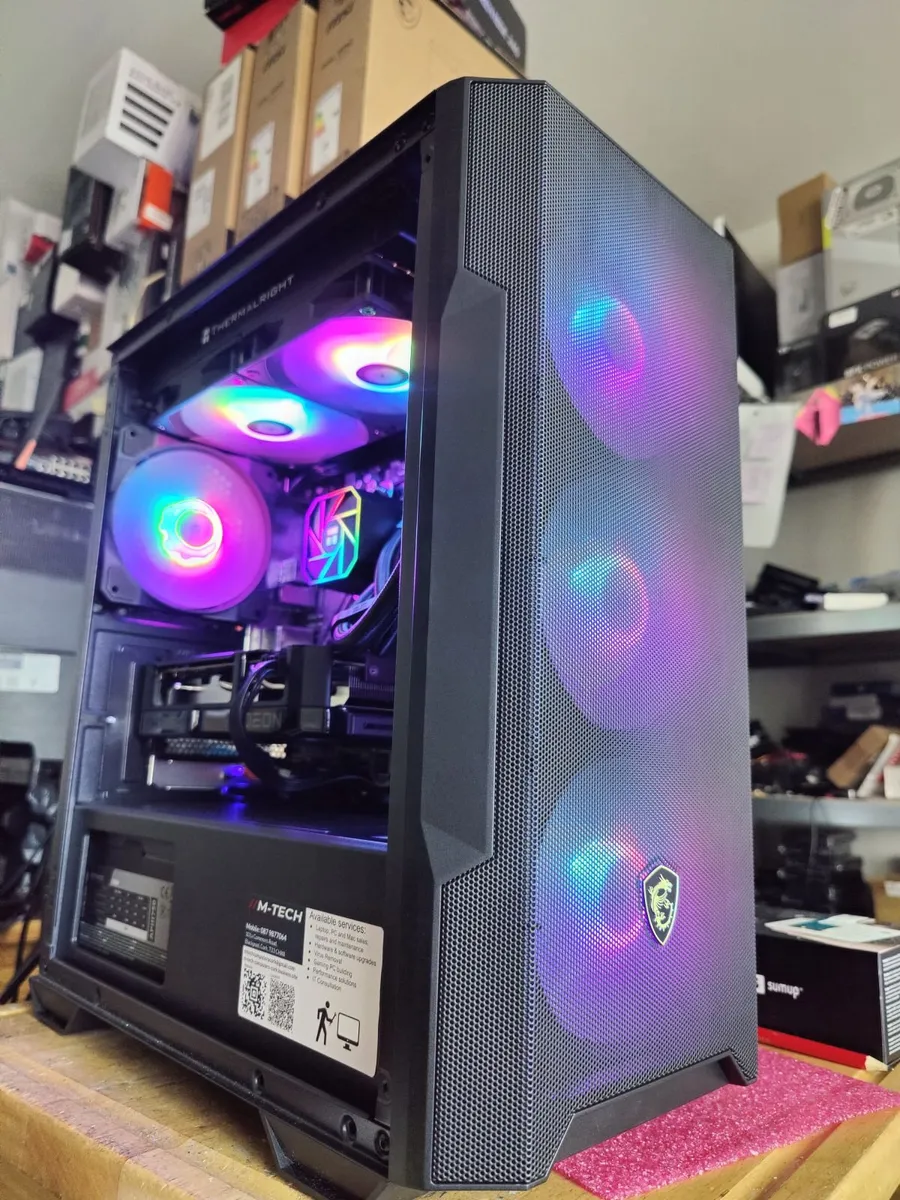 Custom Built Gaming PC Ryzen 7/32GB/2TB SSD/Radeon - Image 1