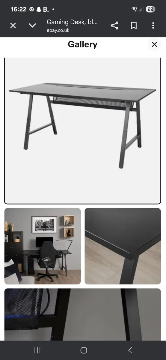 Gaming Desk and Chair - Image 1