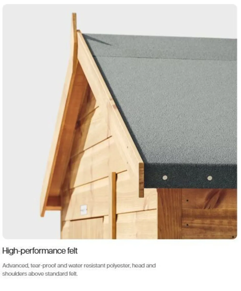 8×6 Deluxe T&G Apex Timber Garden Shed – - Image 4