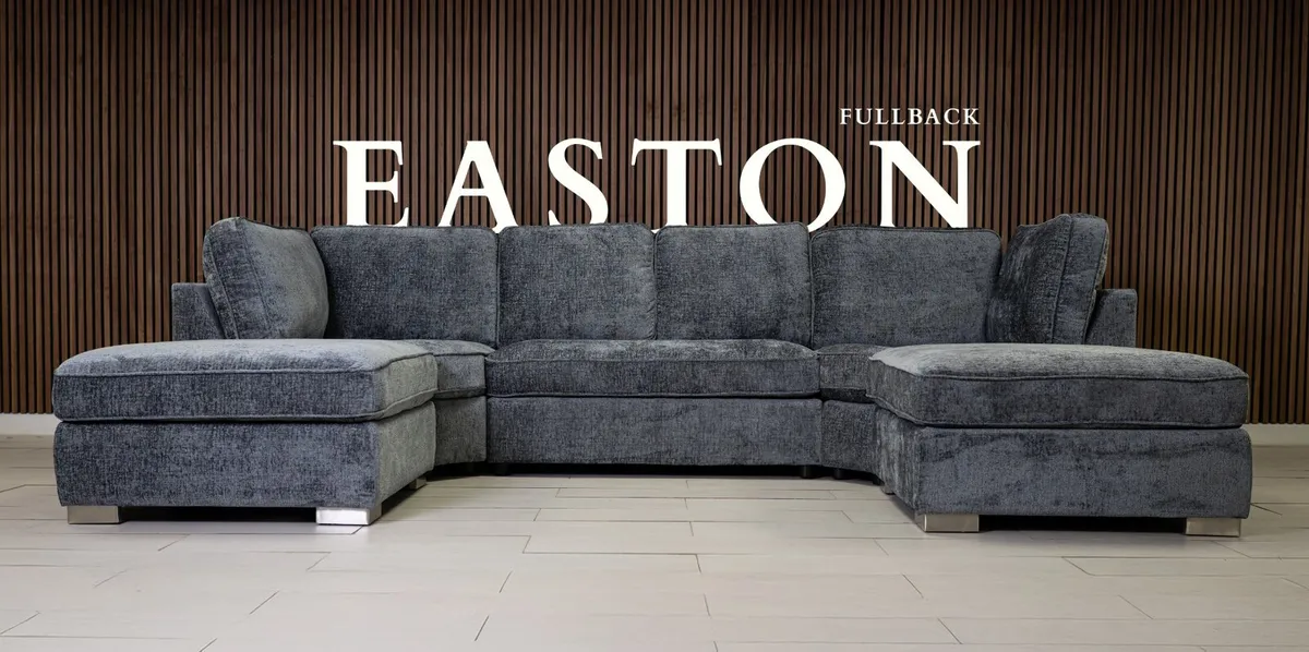 Ushape Sofa With Fullback Cushions Sofa - Image 4