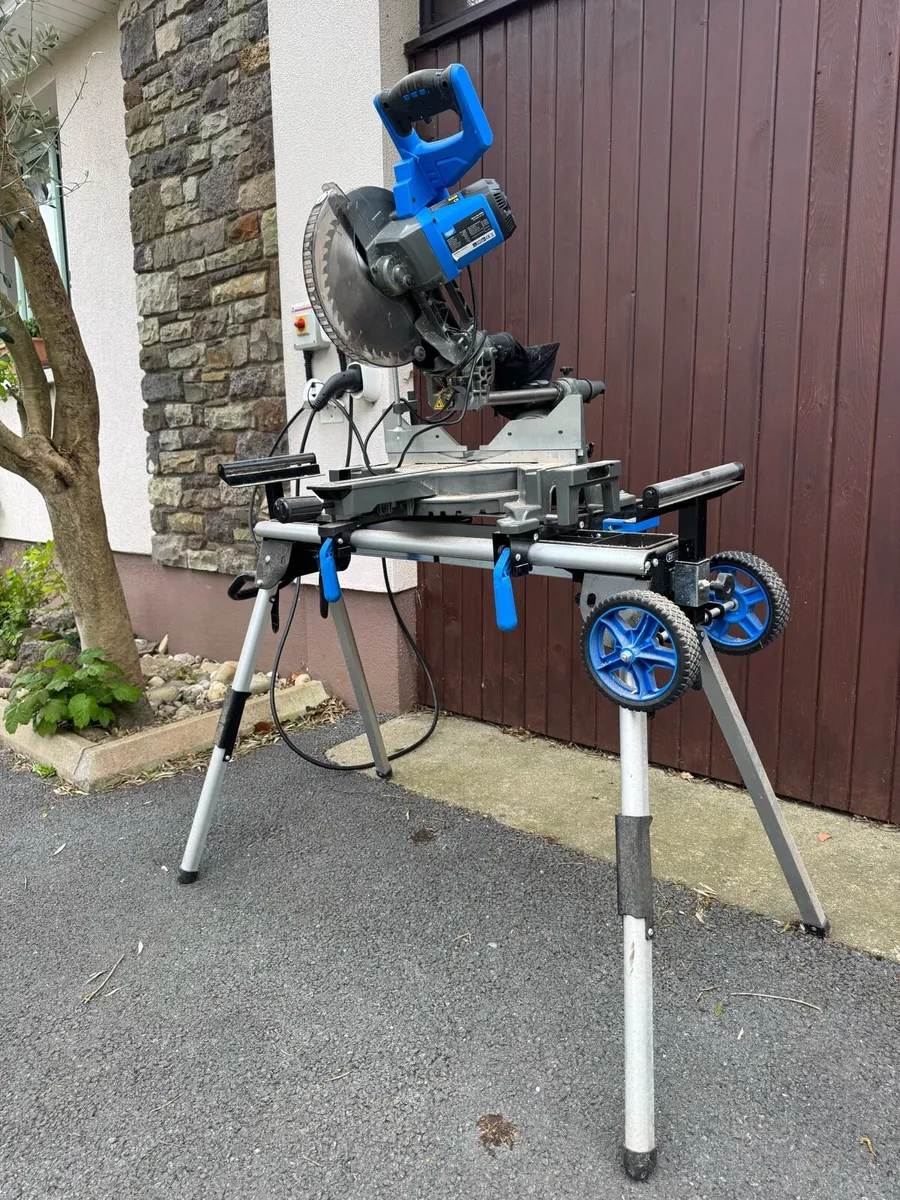 Draper expert double bevel mitre saw - Image 2