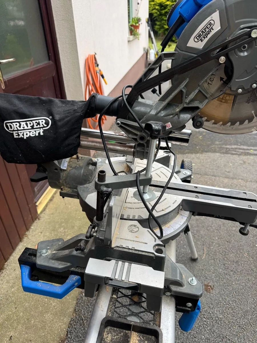 Draper expert double bevel mitre saw - Image 3