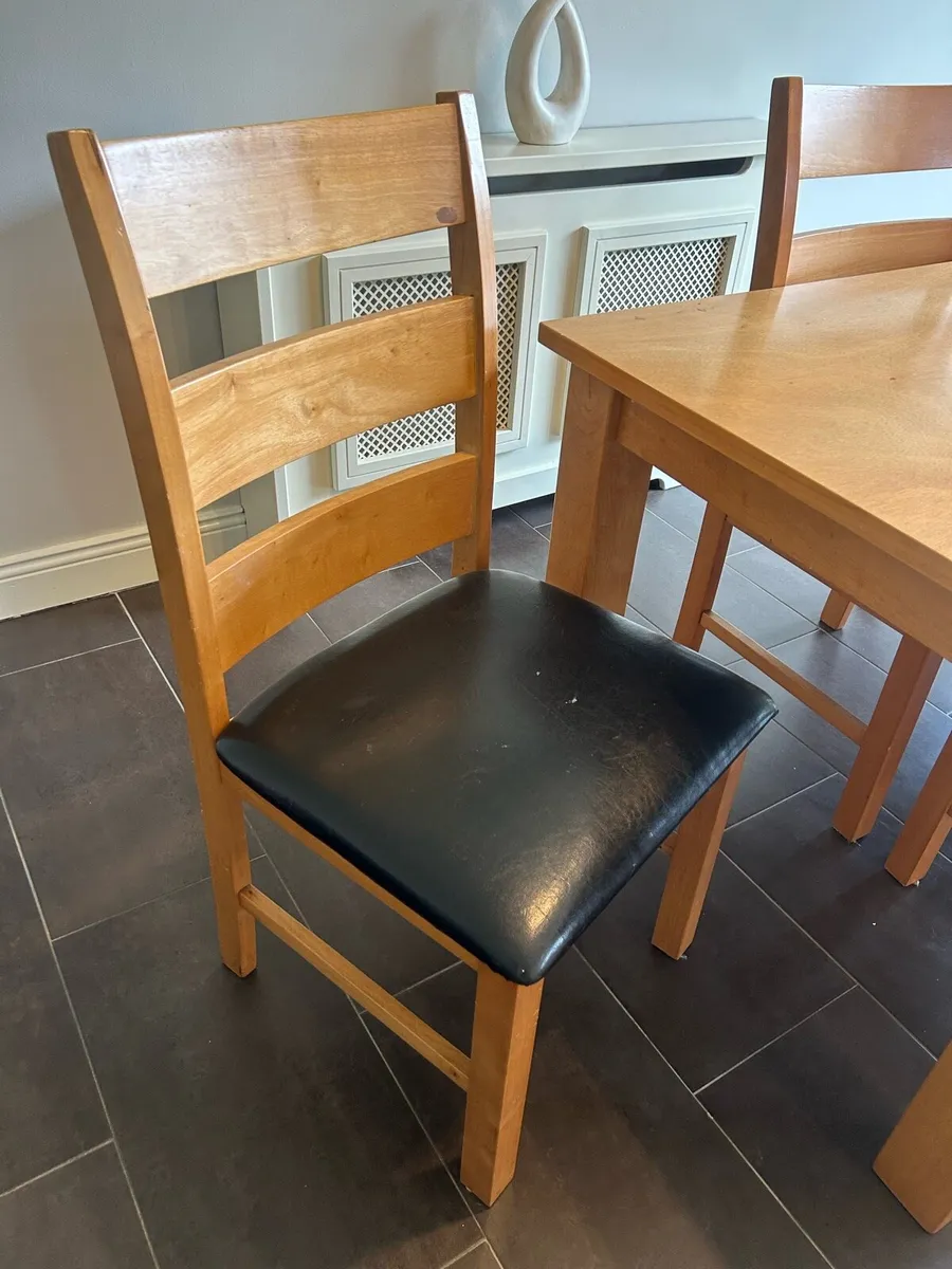 Dining set - table and 6 chairs - Image 3