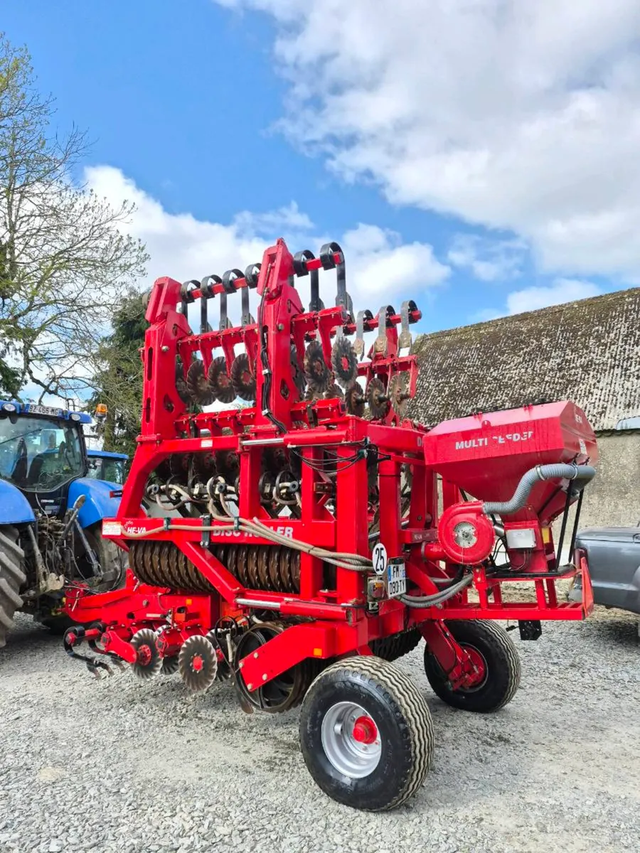 Heva 630 disc roller seeder/paddles - Image 2