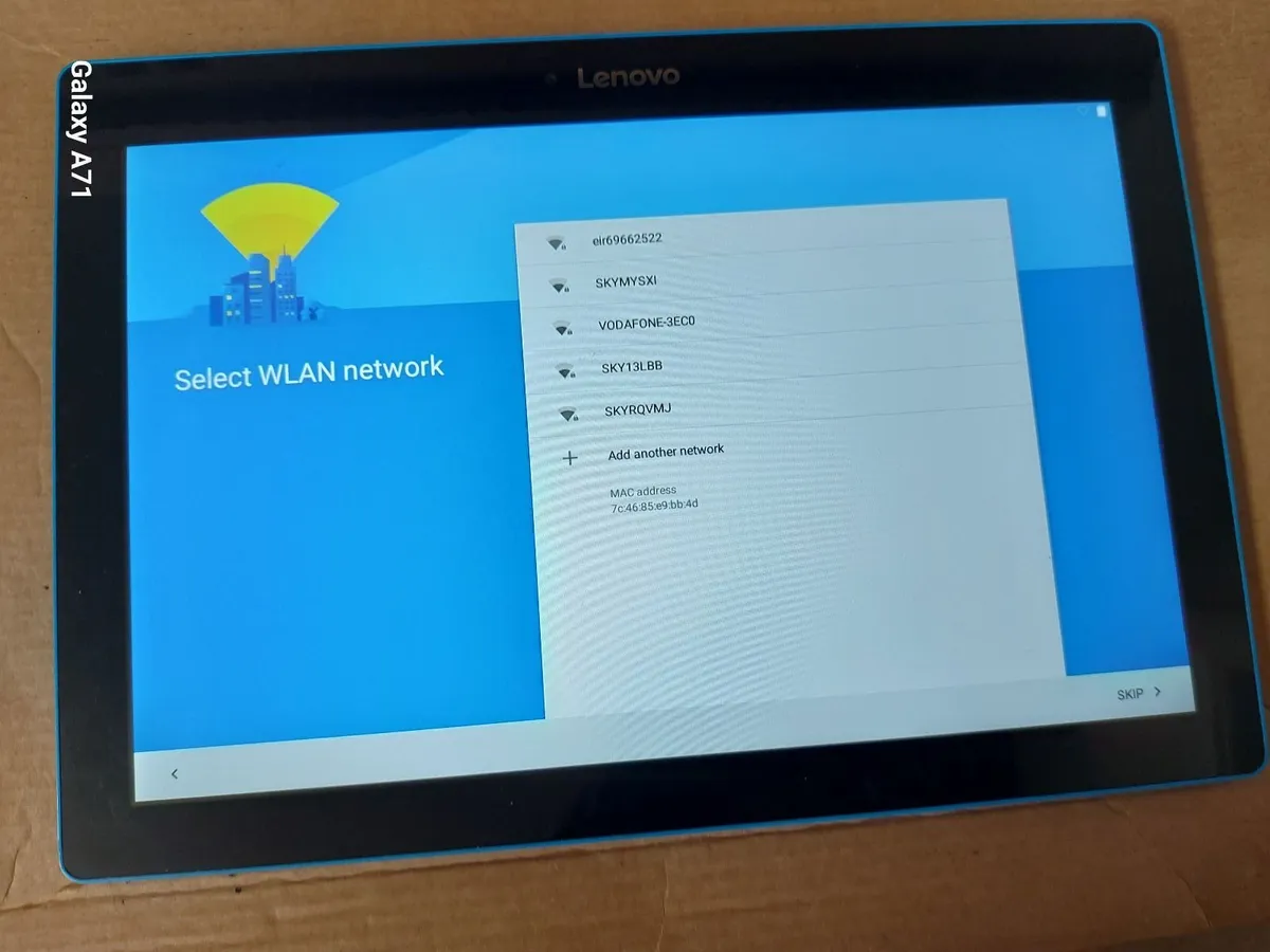 Lenovo 10.1 inch Tablet, Model TB-X103F, 16GB Blue - Image 3
