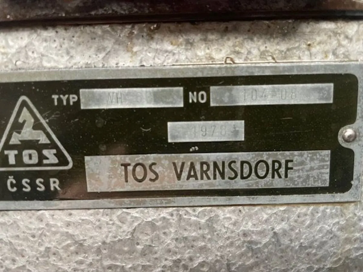 TOS Horizontal Borer - Image 2