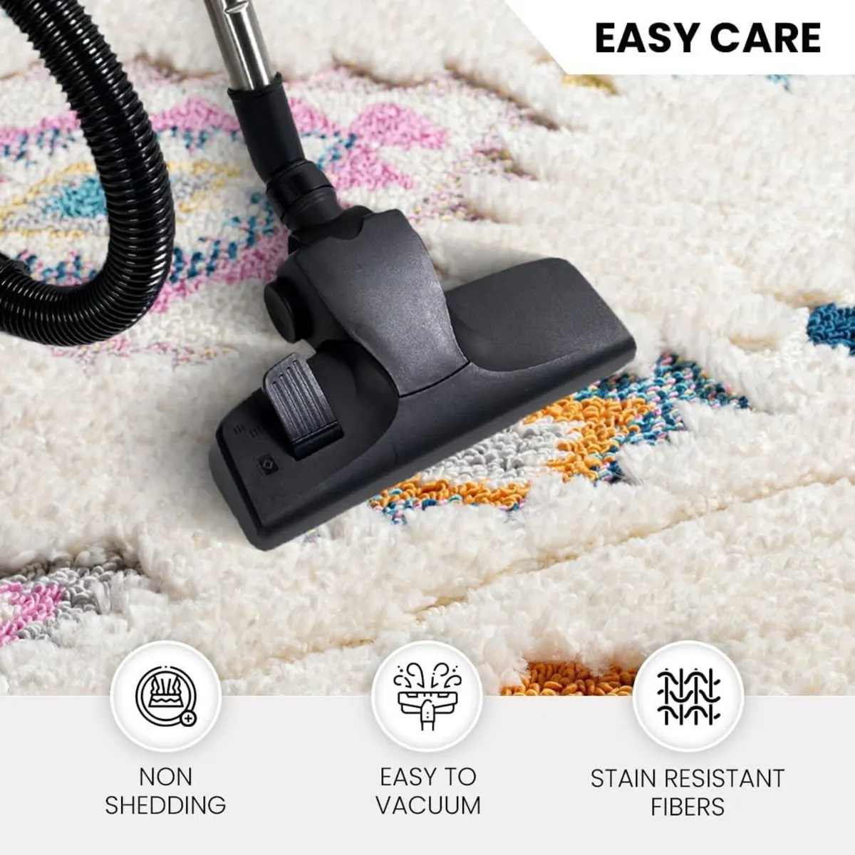 Pukyu Suva Geometric Runner 80x220 cm Hallway - Image 2