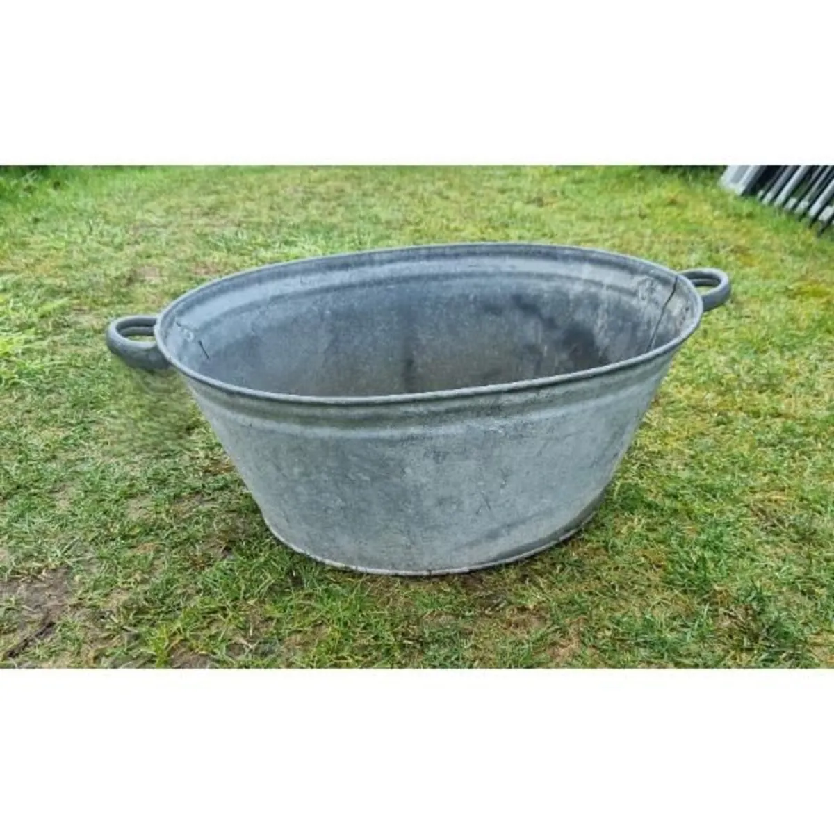 Galvanised Basin KAS1122 - Image 2