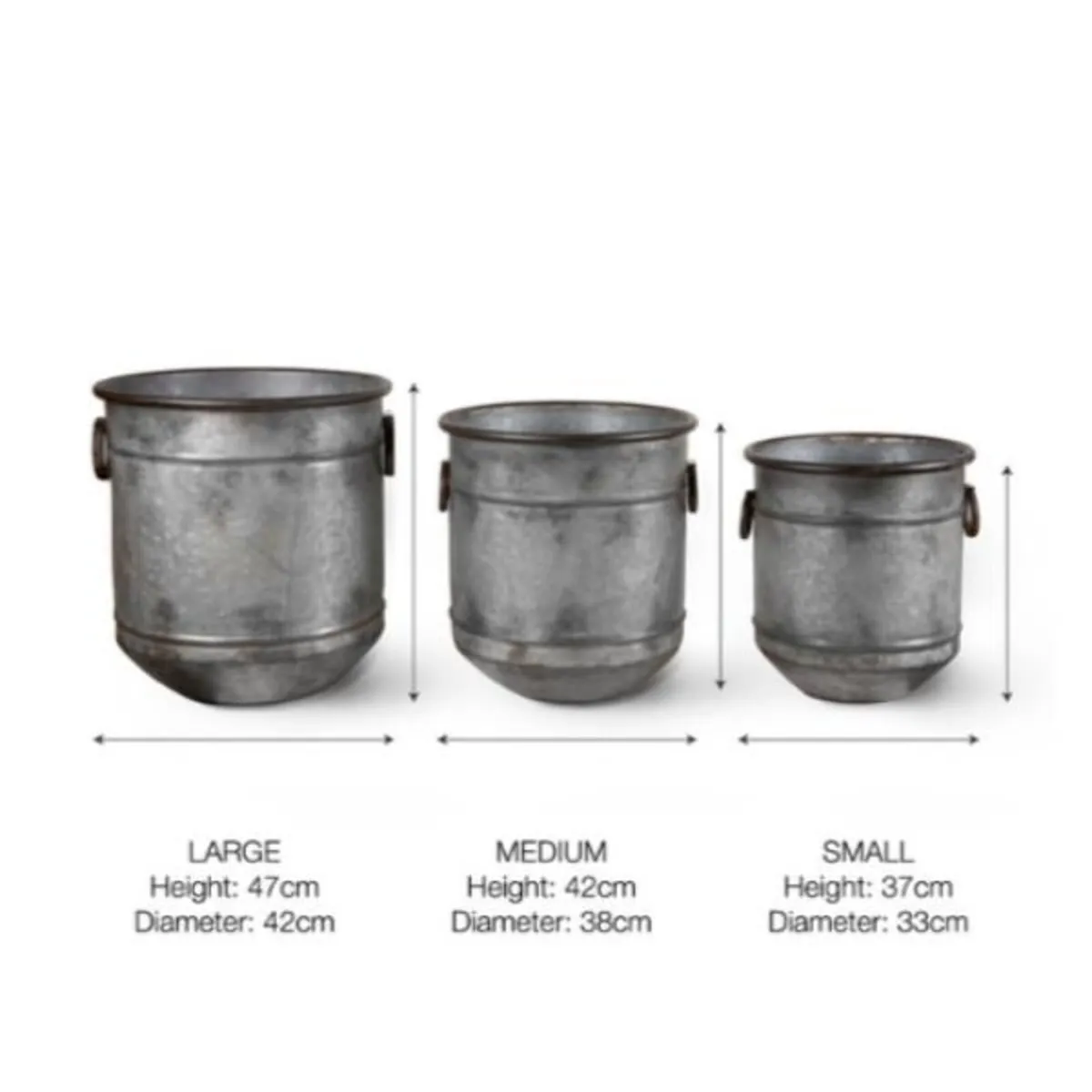 Malmesbury Planters set of 3 – GT30 - Image 2