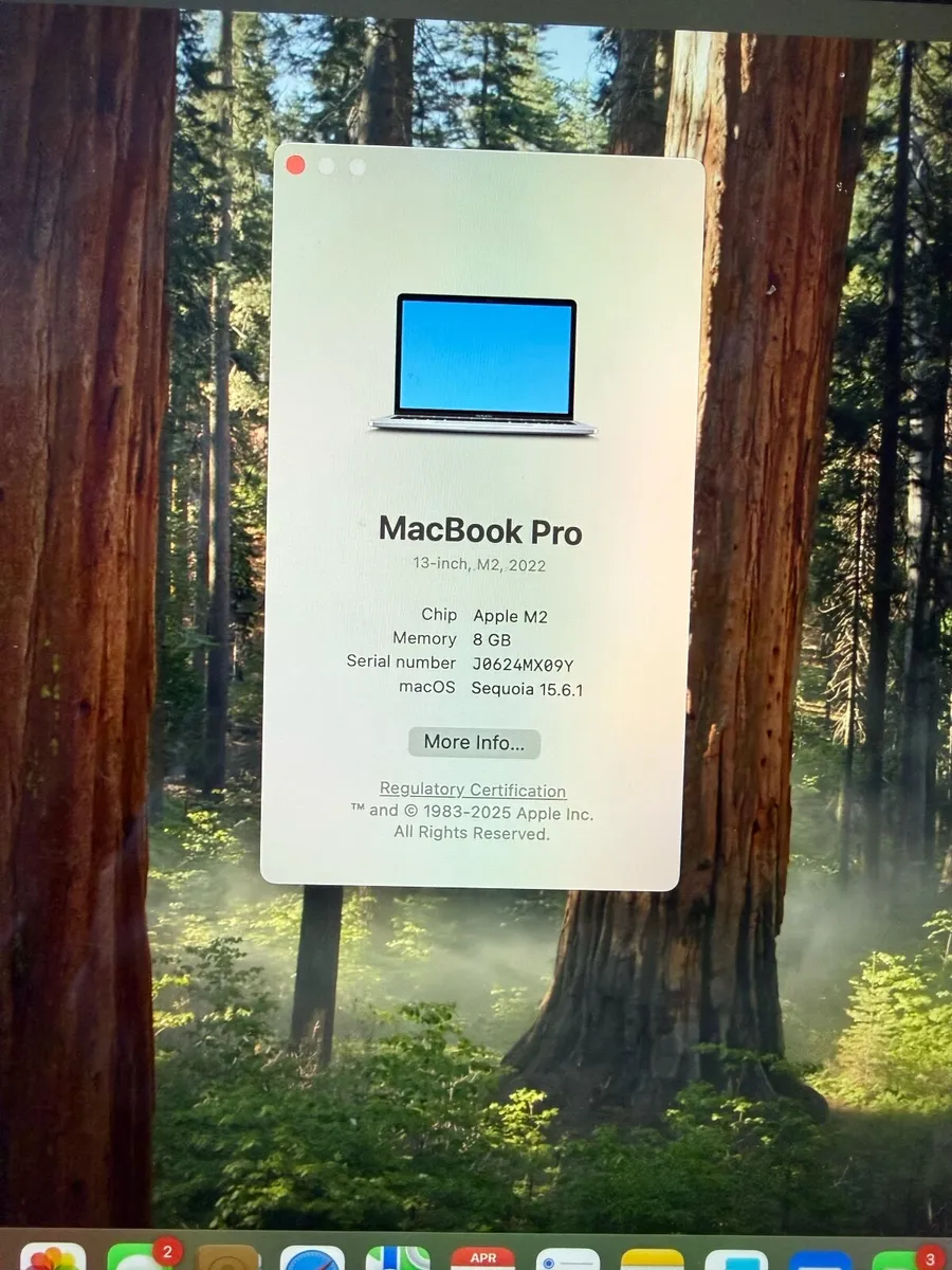 Mac Book Pro, 13-inch, M2, 2022 Laptop - Image 3