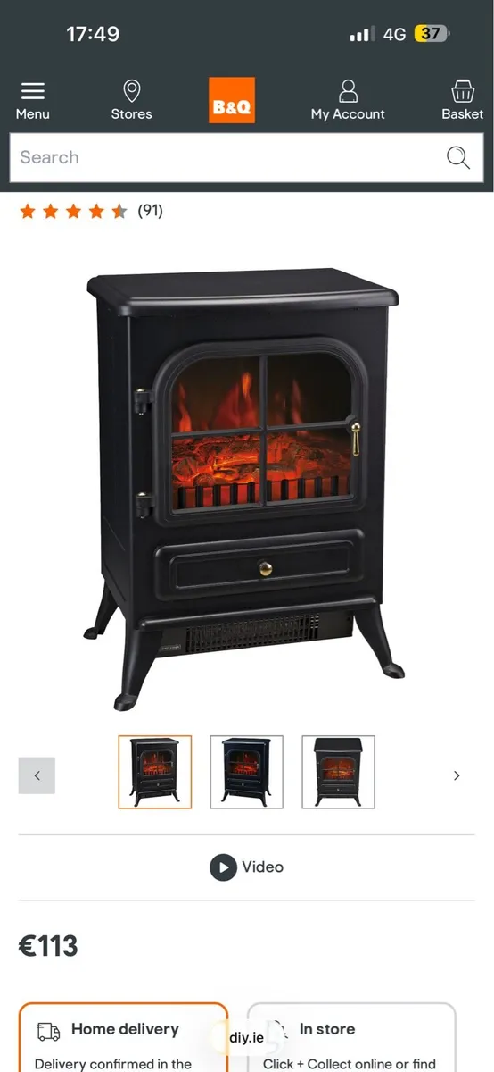 Electric Fireplace - Image 2