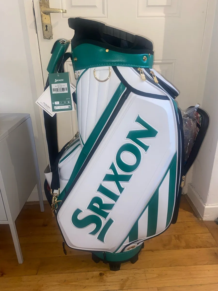 Srixon Limited Edition Masters Tour Staff Bag - Image 1