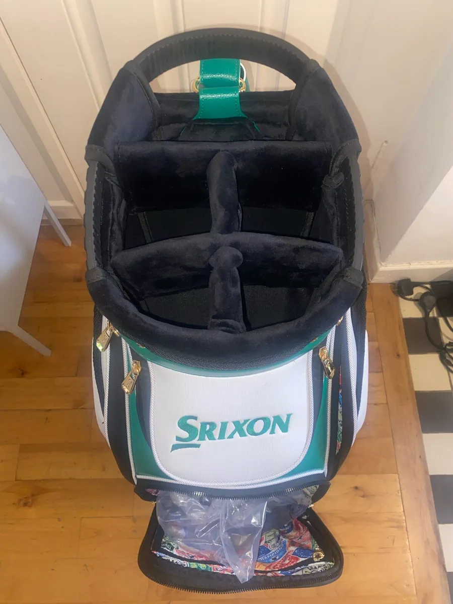 Srixon Limited Edition Masters Tour Staff Bag - Image 4