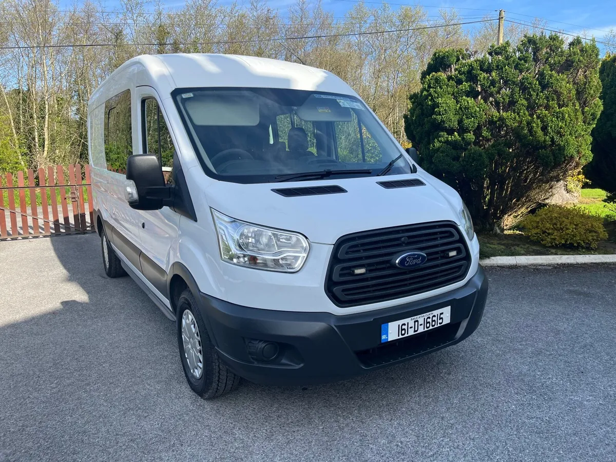 Ford Transit 7 seater LWB Crewcab - Image 2