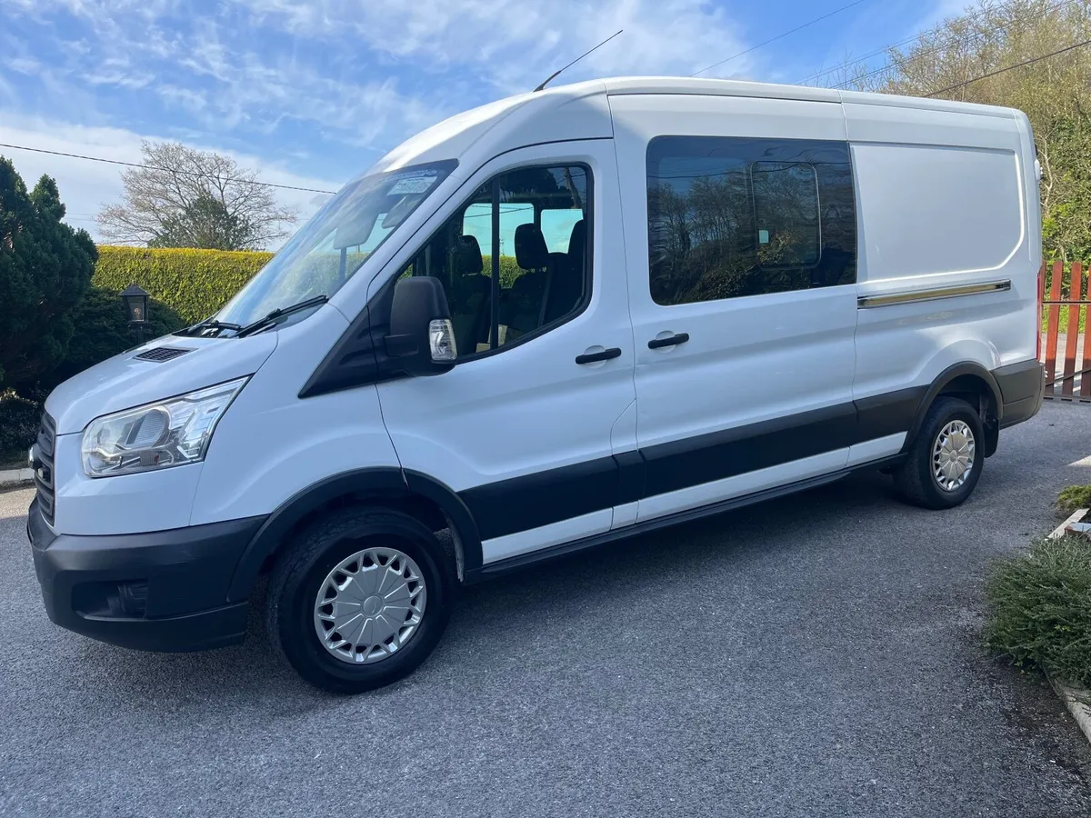 Ford Transit 7 seater LWB Crewcab - Image 3