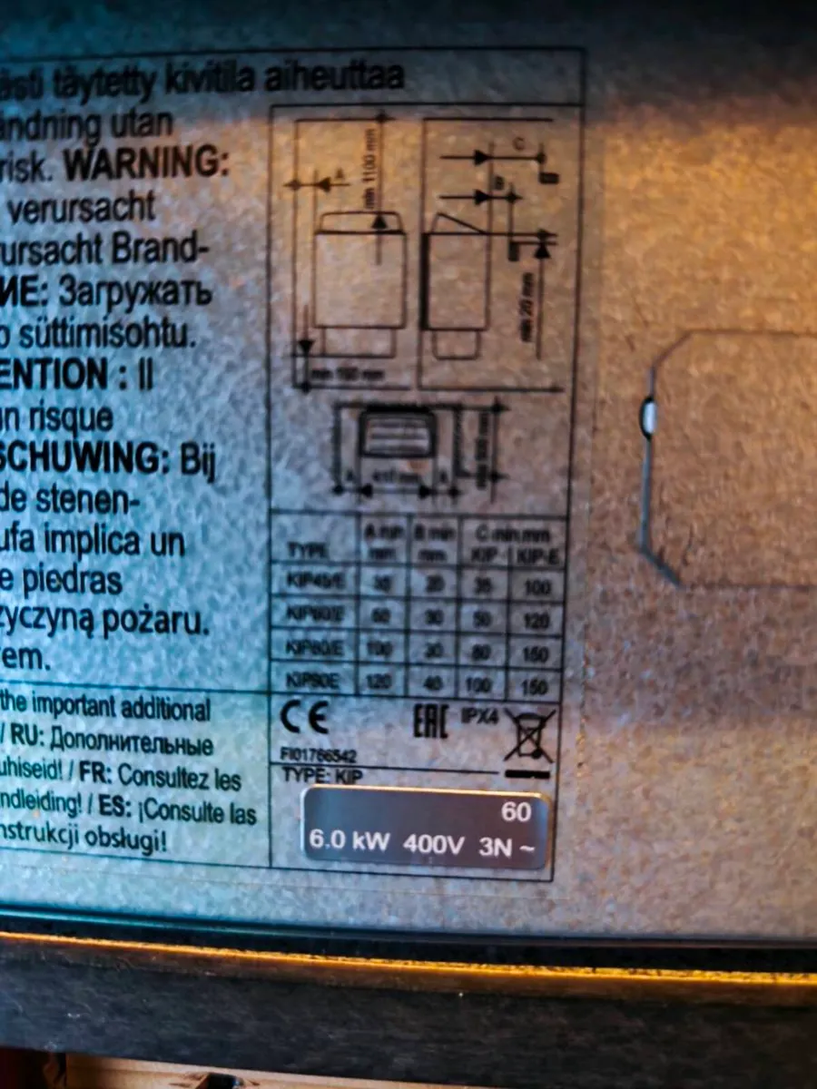 Sauna heater - Image 2