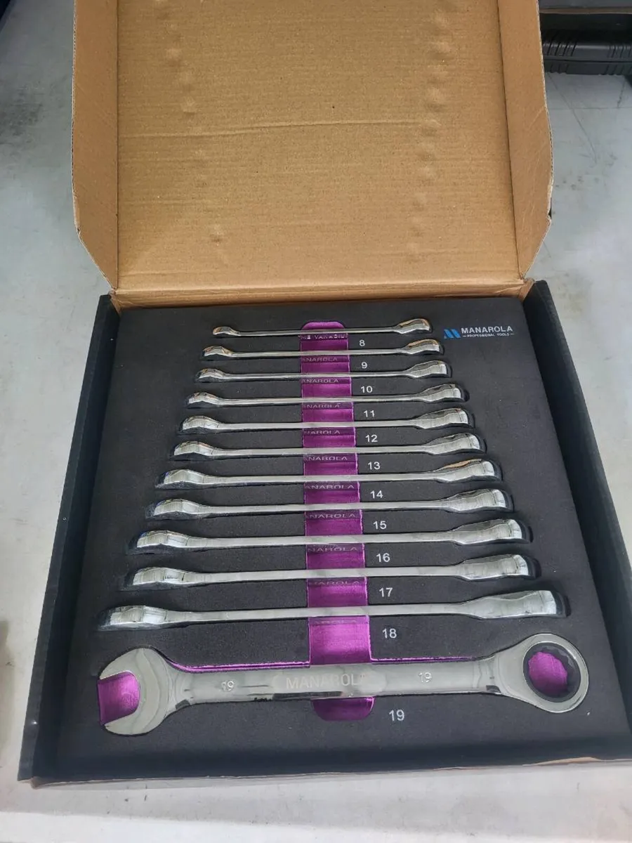 Ratchet spanner sets - Image 1