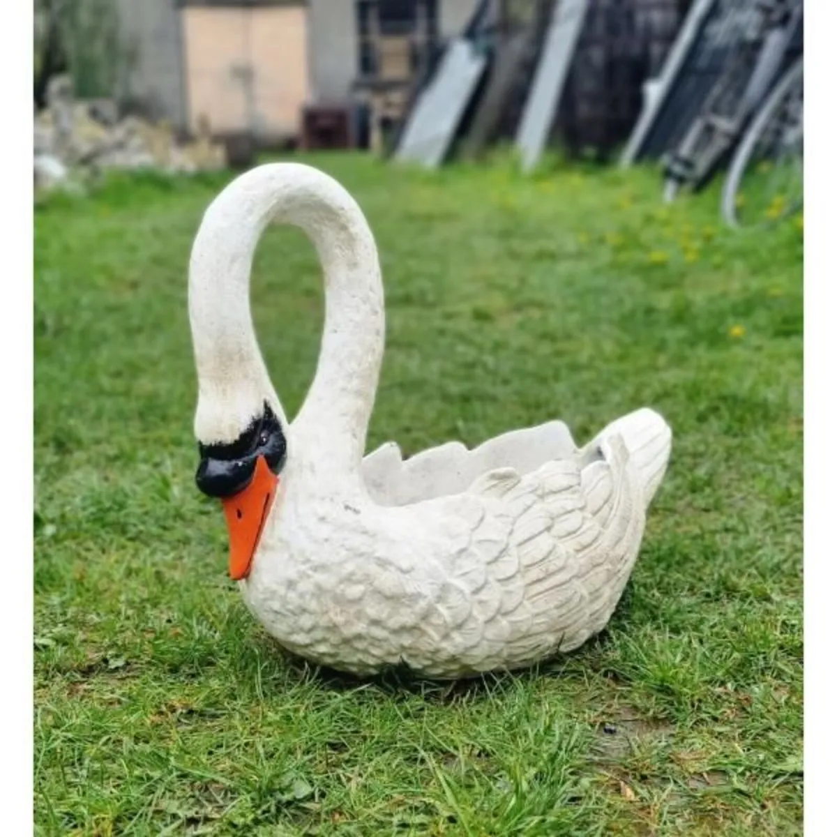 Swan – Planter – Cast Iron – H286 - Image 1