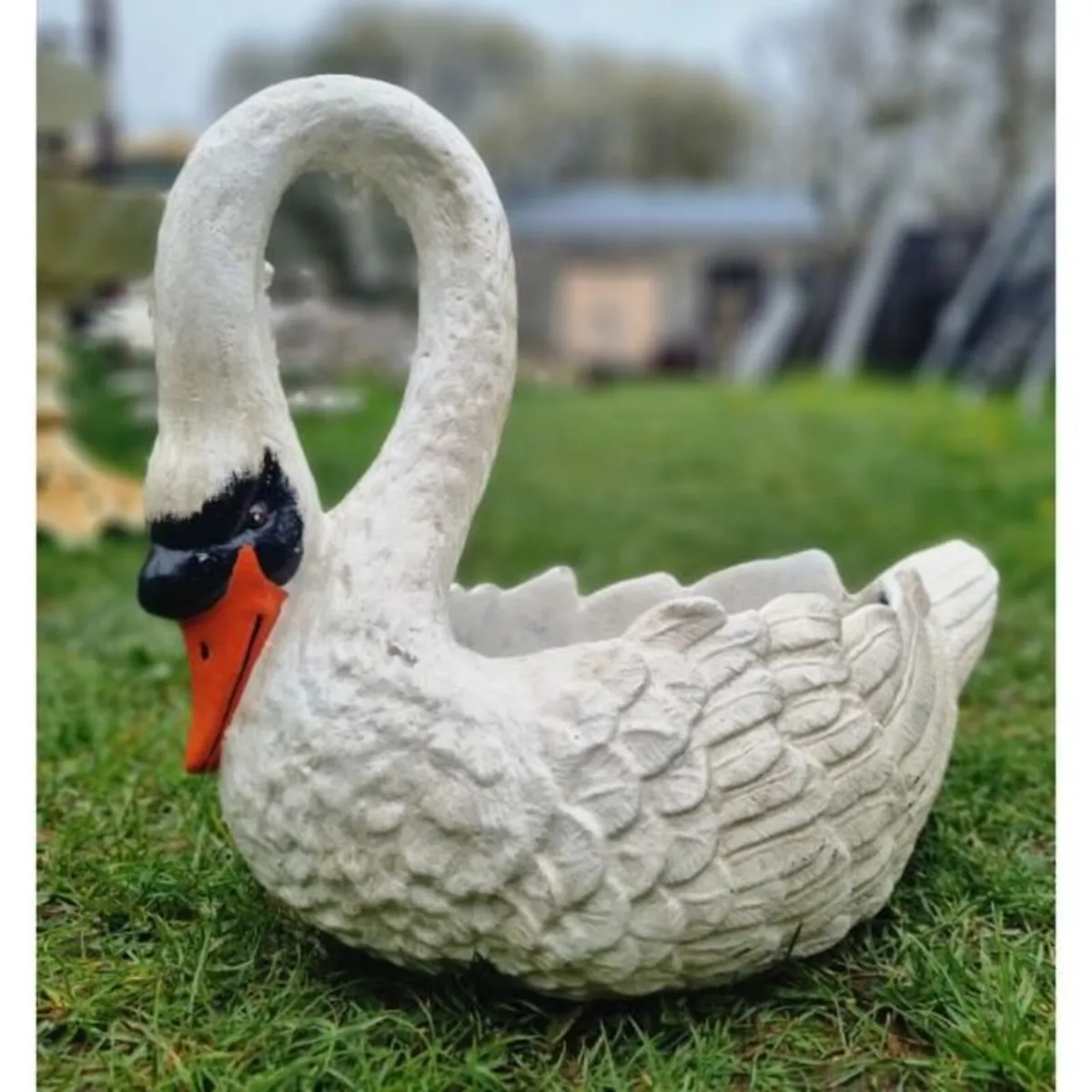Swan – Planter – Cast Iron – H286 - Image 3