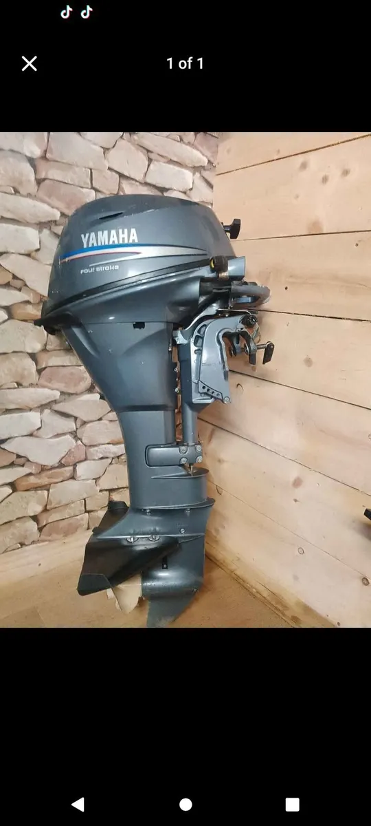 YAMAHA 20HP 4 STROKE OUTBOARD, LONG SHAFT, TILLER - Image 1