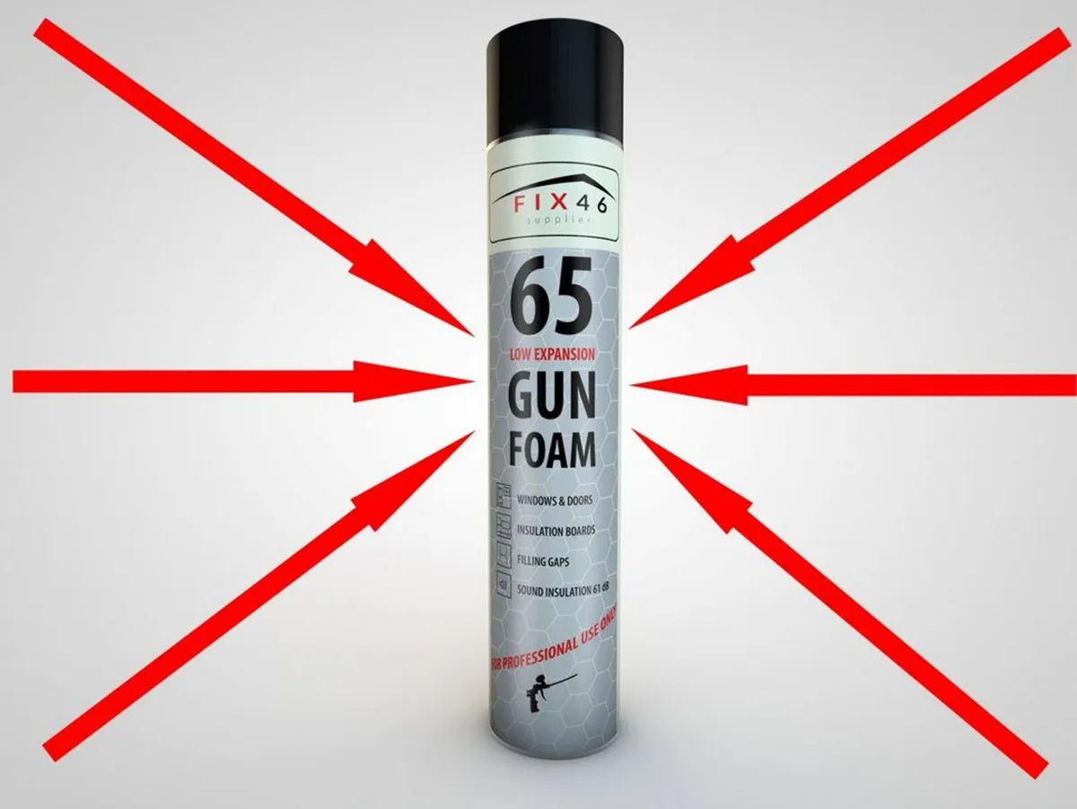 Expanding foam 4.55€+Vat/can 880ml - Image 2