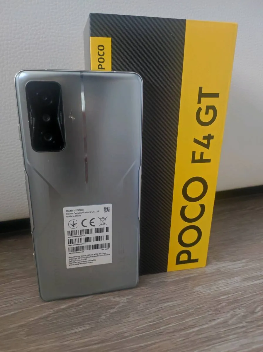 POCO F4 GT 5G SILVER 256-12GB GAMING !!! - Image 3