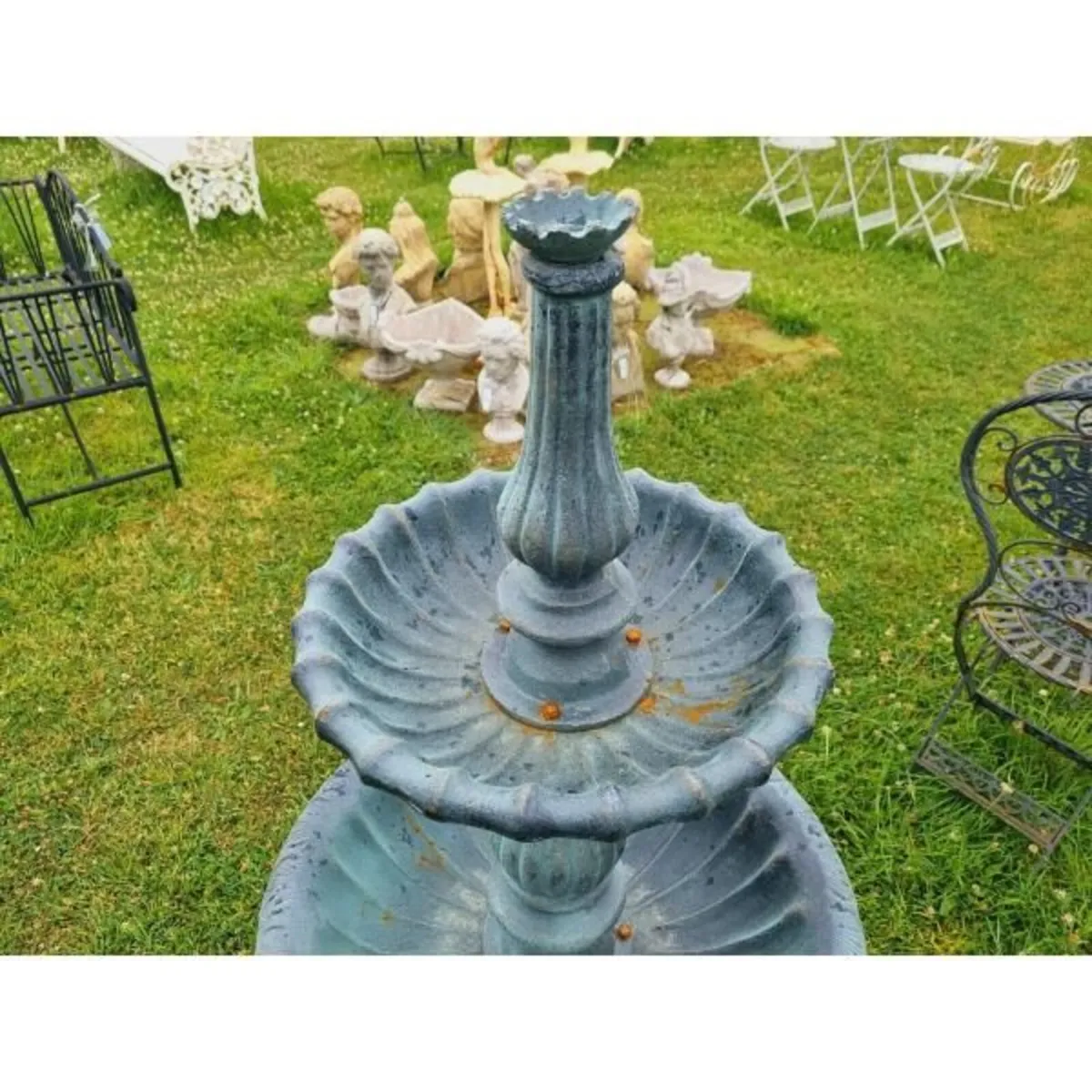 Two Tier Cast Iron Fountain CH-R-1728 - Image 2