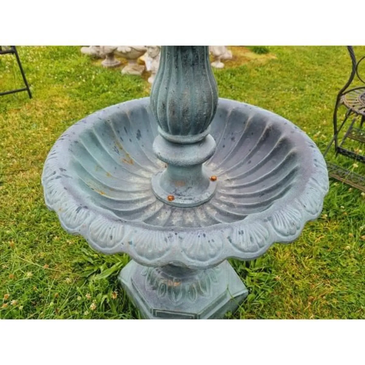Two Tier Cast Iron Fountain CH-R-1728 - Image 3