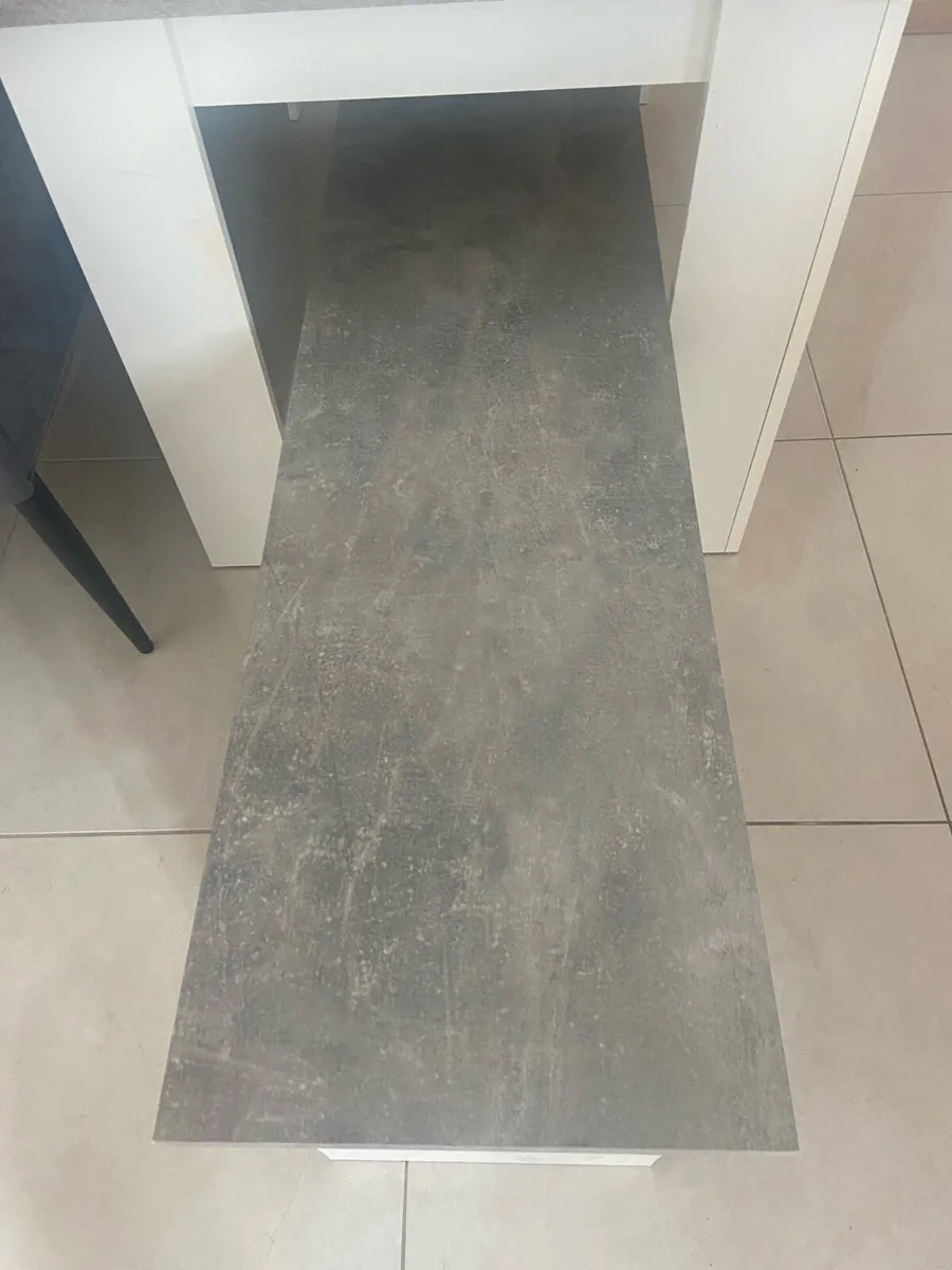 Kitchen Table & 2 benches - Image 1