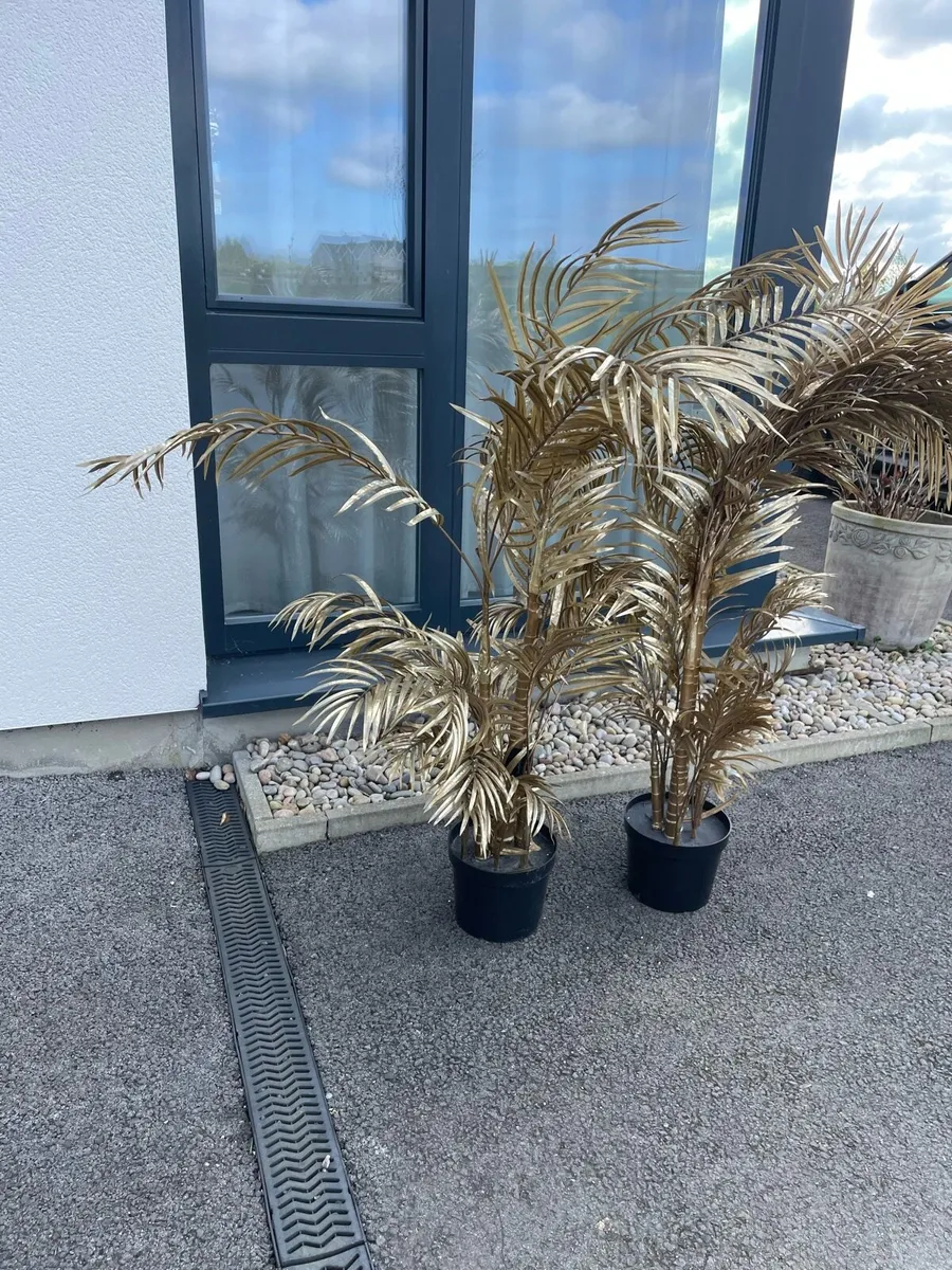 Decorative golden ferns - Image 3