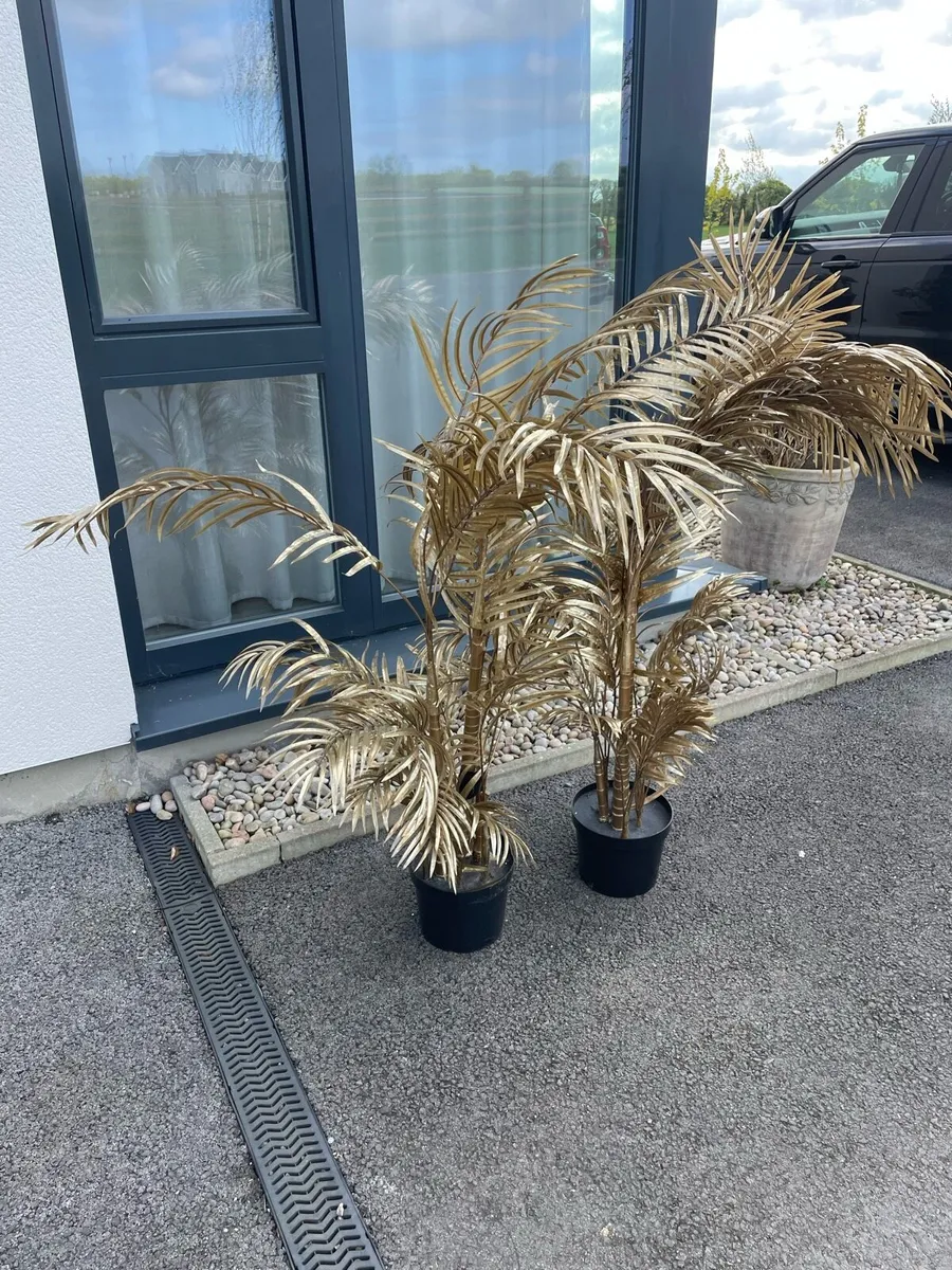 Decorative golden ferns - Image 4