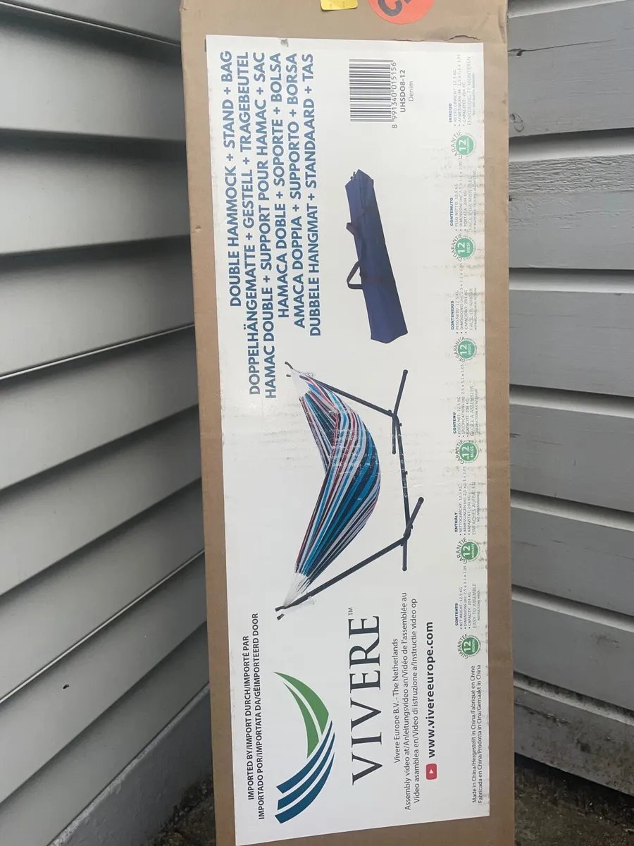 VIVERE DOUBLE HAMMOCK - Image 1