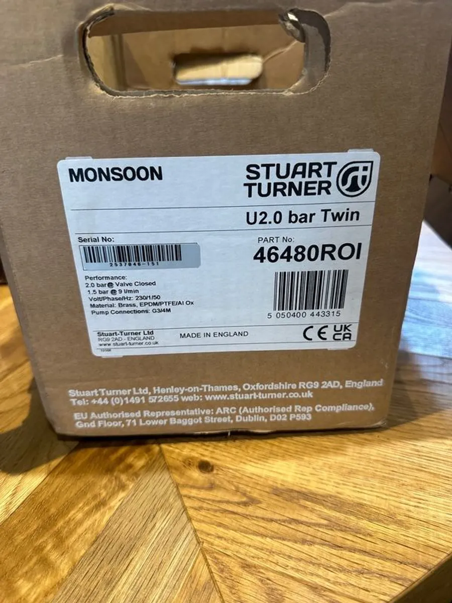 shower pump - Image 1