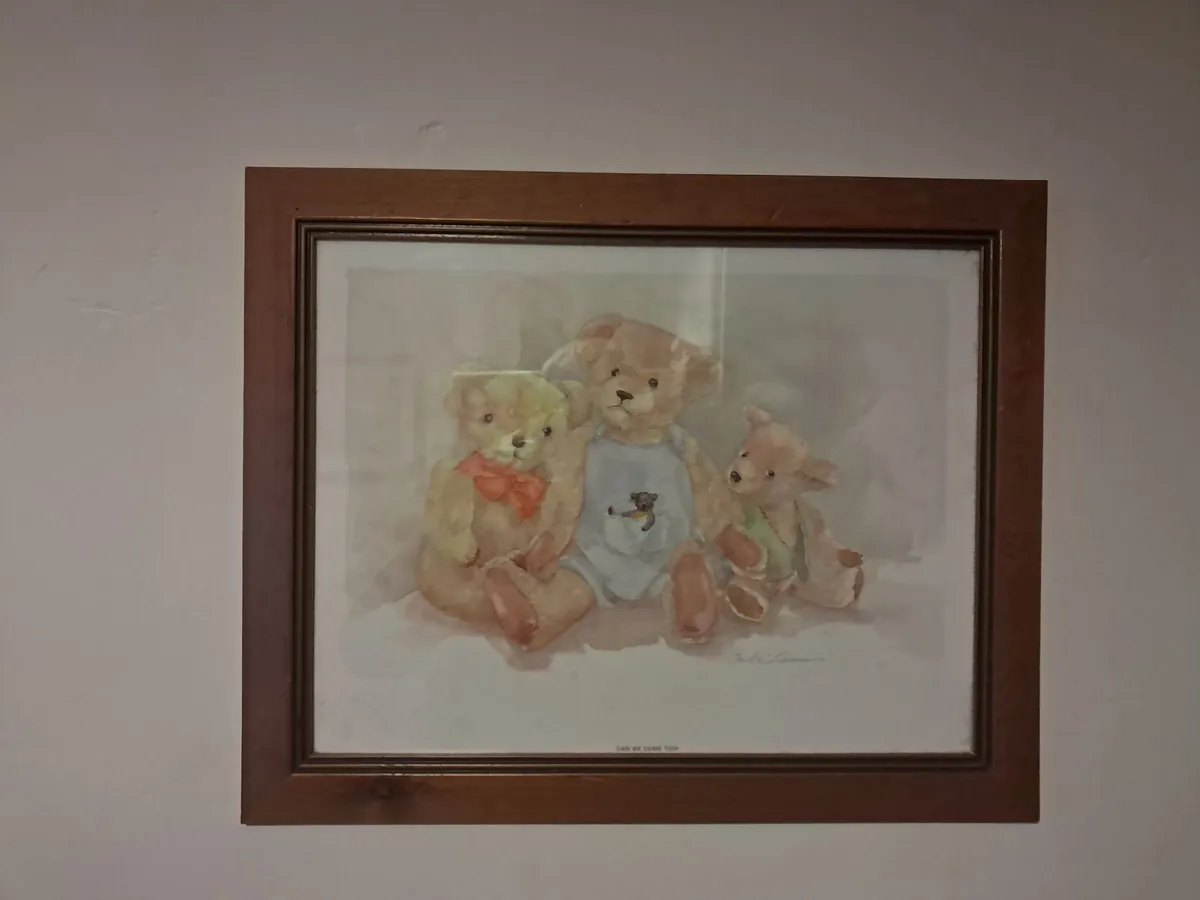 Teddy Bear Painting - Image 1