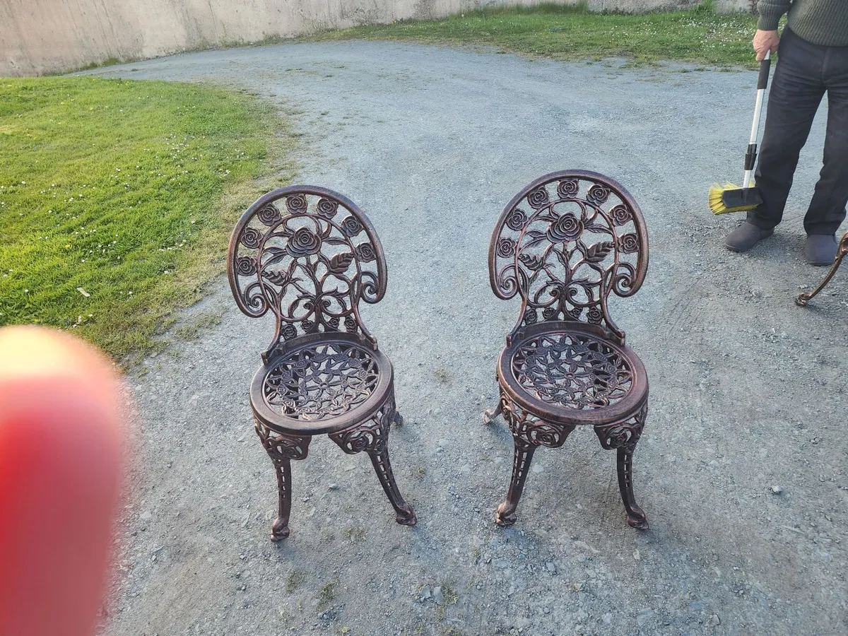 Cast Iron Patio Furniture - Image 2